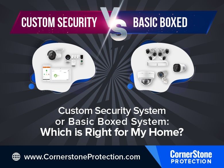 custom security system or basic box security cornerstone protection