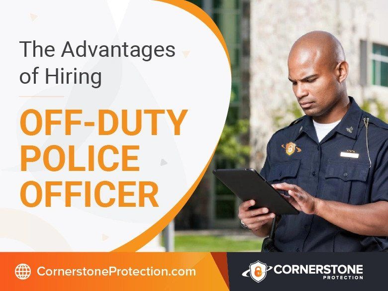 hire off duty police officer cornerstone protection