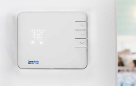 smart thermostat for home cornerstone protection