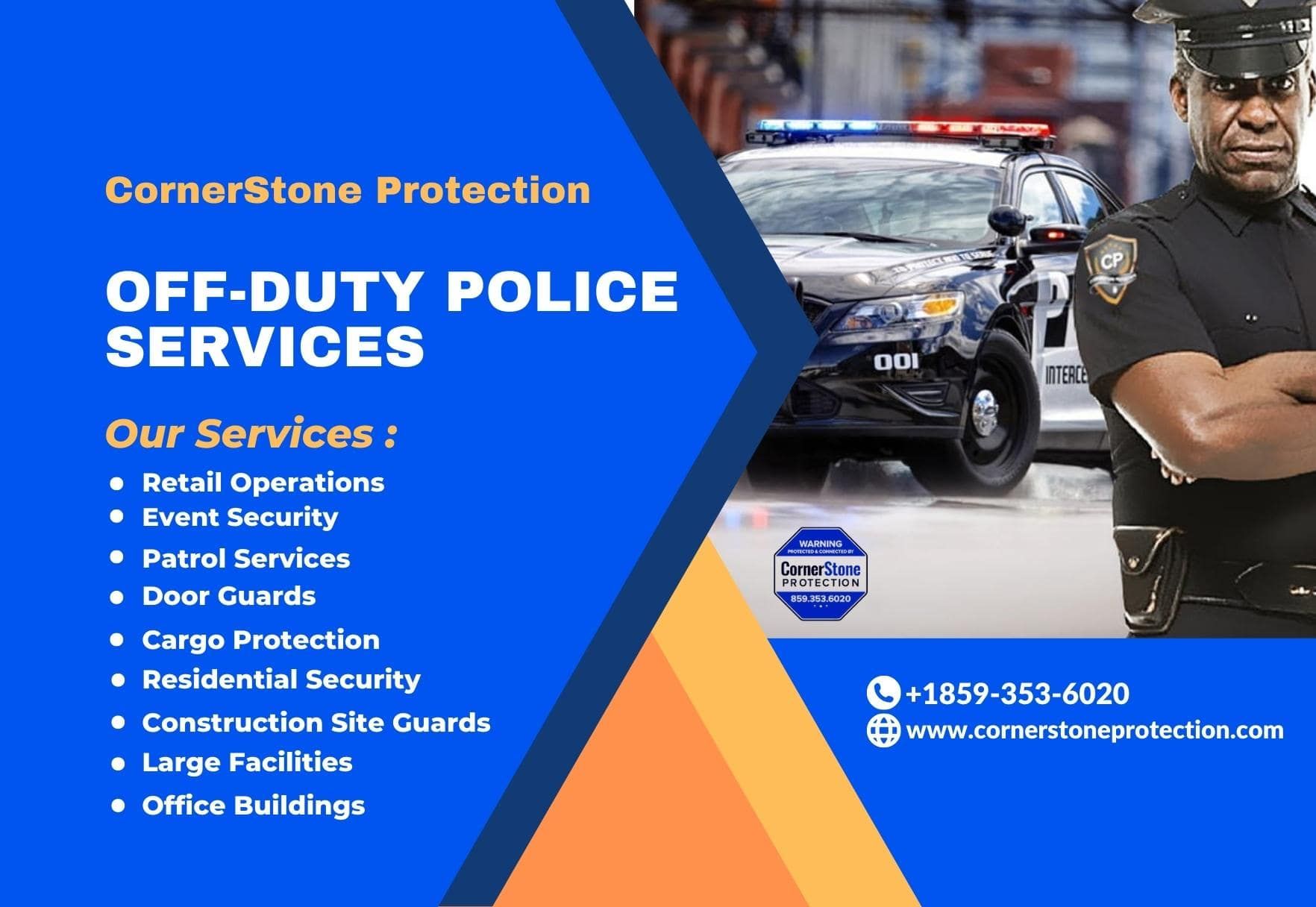 off duty services cornerstone protection